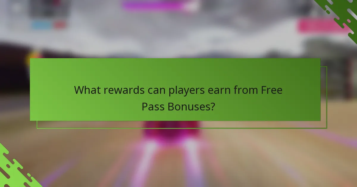 What rewards can players earn from Free Pass Bonuses?